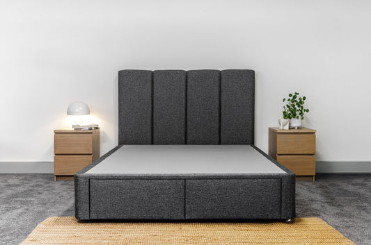 FLUTED Belmont Noosa Headboard + Bed Base