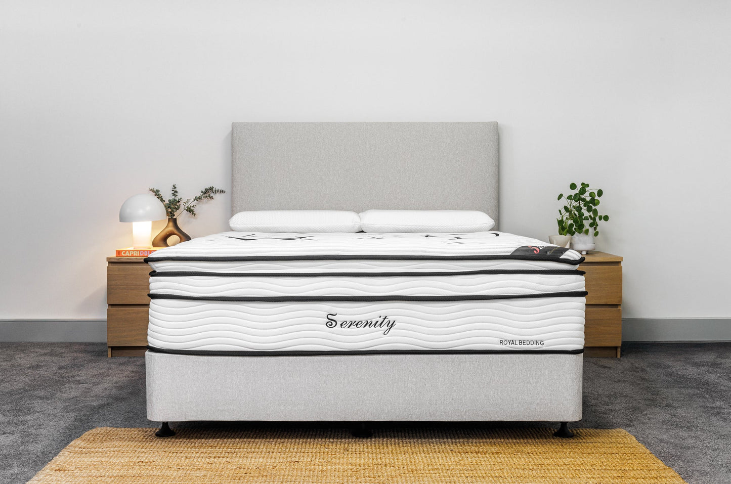 PLAIN Belmont Noosa Headboard + Bed Base